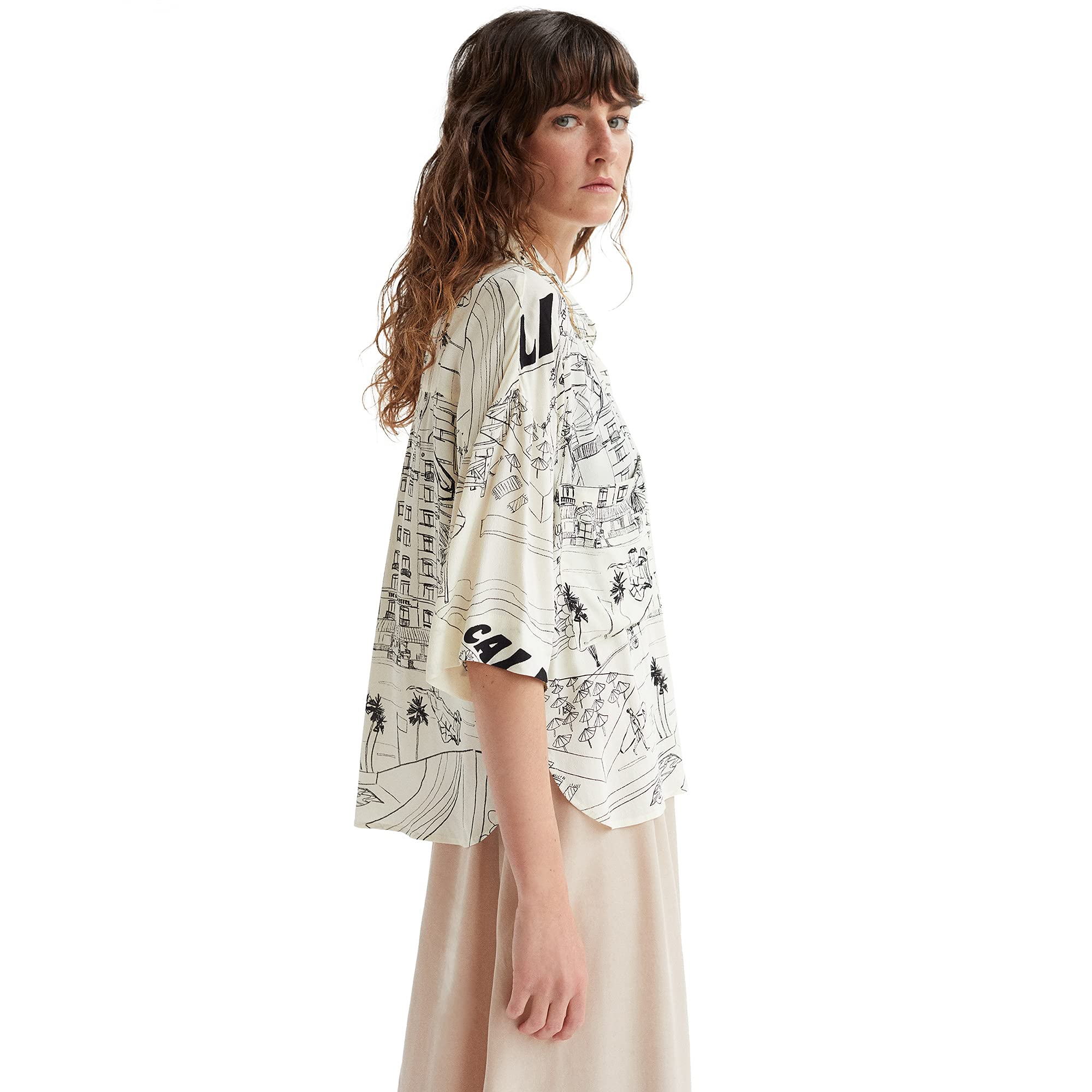 parfois-camisa-oversize-estampada-mujer-edici-n-fluida image 4