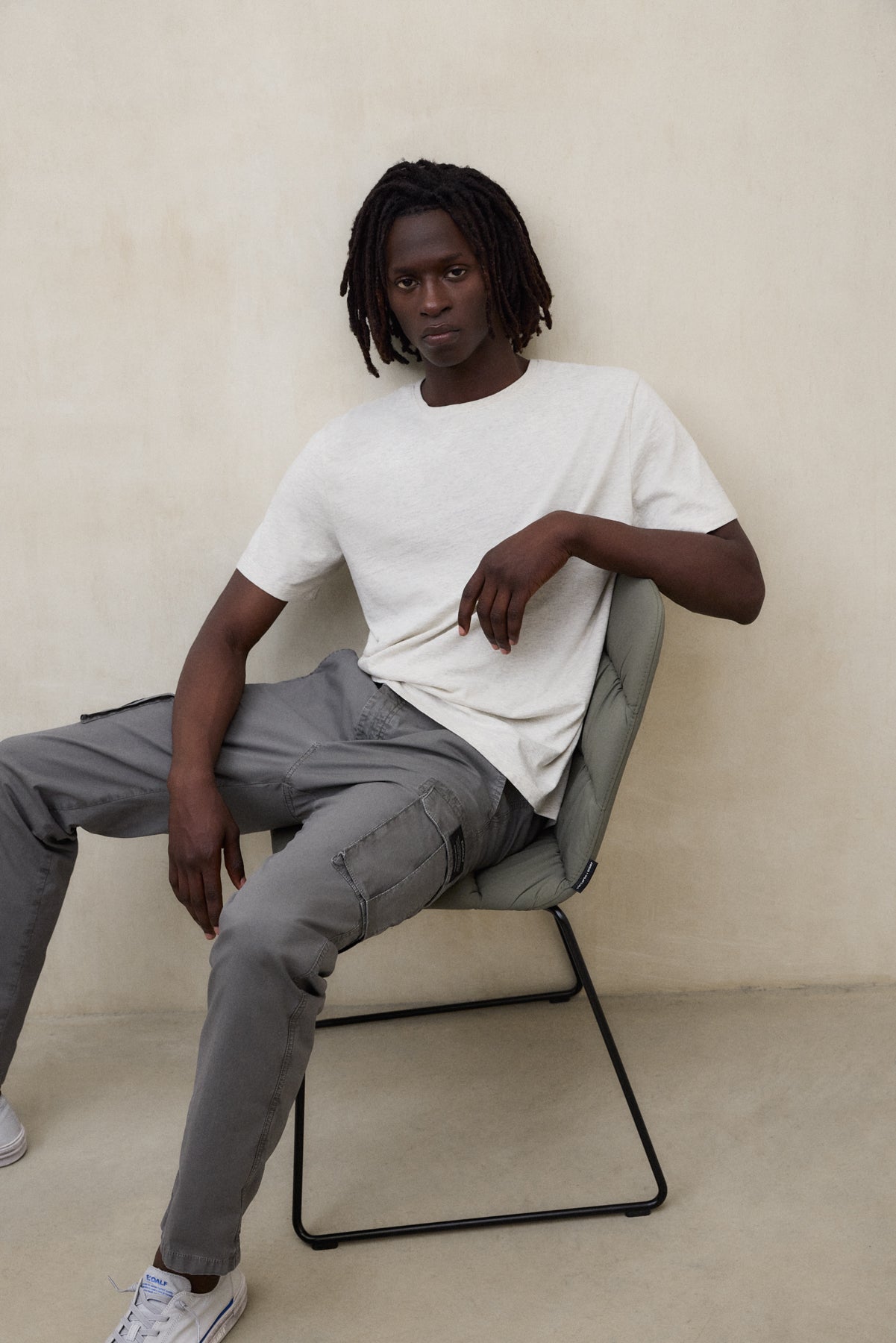 camiseta-ecoalf-vent-beige-de-algod-n-reciclado image 2