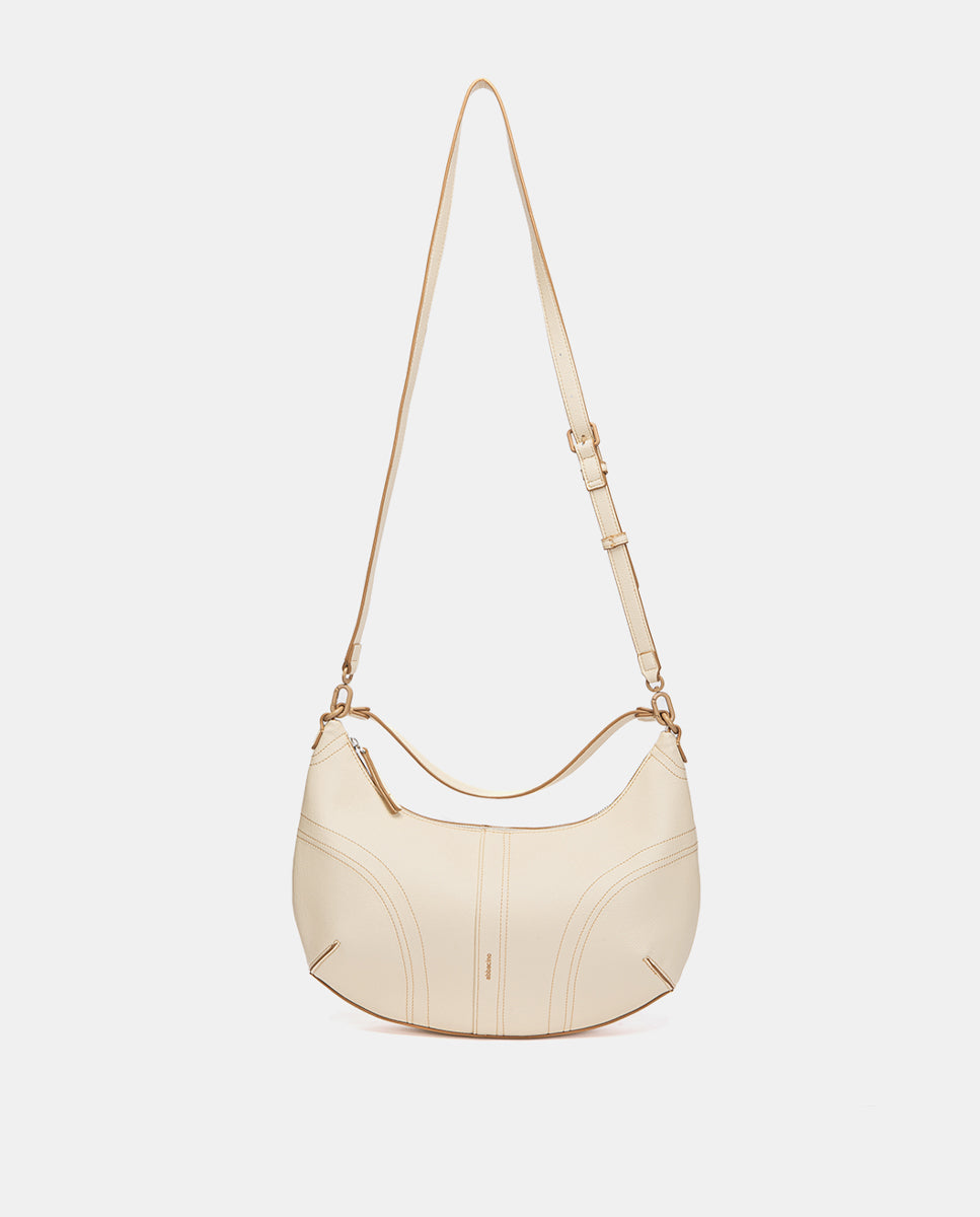 bolso-de-hombro-peque-o-beige-abbacino-de-materiales-reciclados image 5