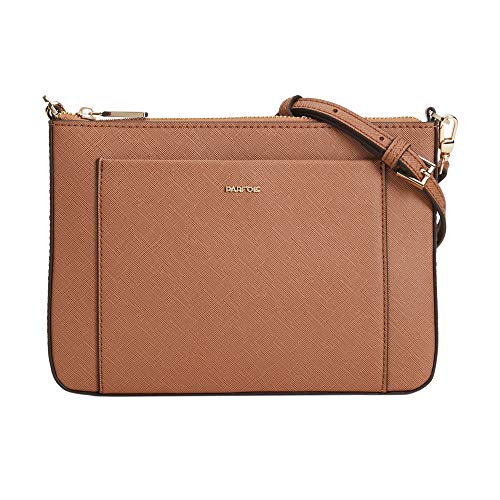 parfois-clutch-bandolera-lisa-mujer-talla-m-camel image 6