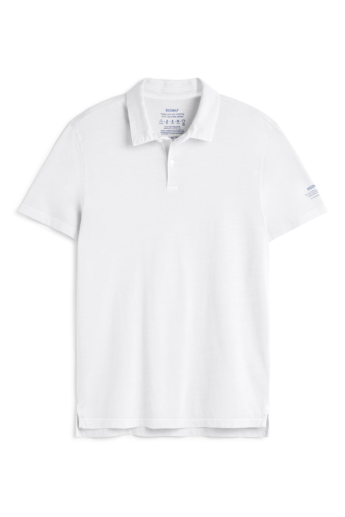 ecoalf-polo-de-punto-jersey-theo-blanco-de-algod-n-reciclado-para-hombre image 6
