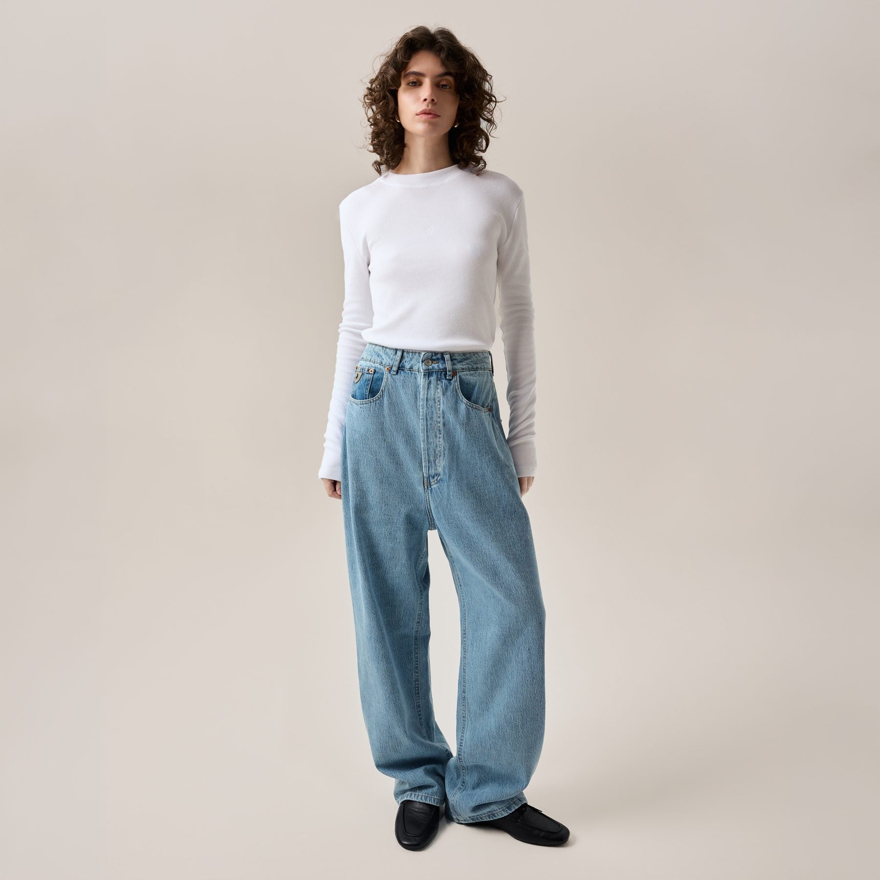 lois-bruna-l-jeans-relaxed-straight-de-mujer-corte-recto-con-pierna-tapered-100- image 1