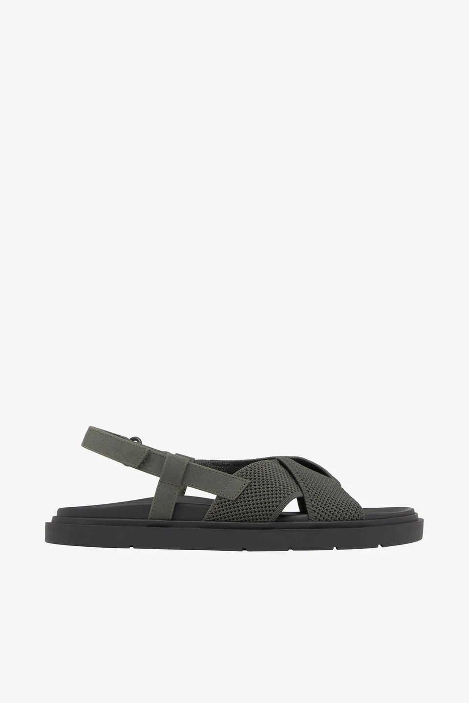 ecoalf-sandalia-gold-khaki-de-mujer-sandalias-veganas-de-poli-ster-reciclado-uto image 1
