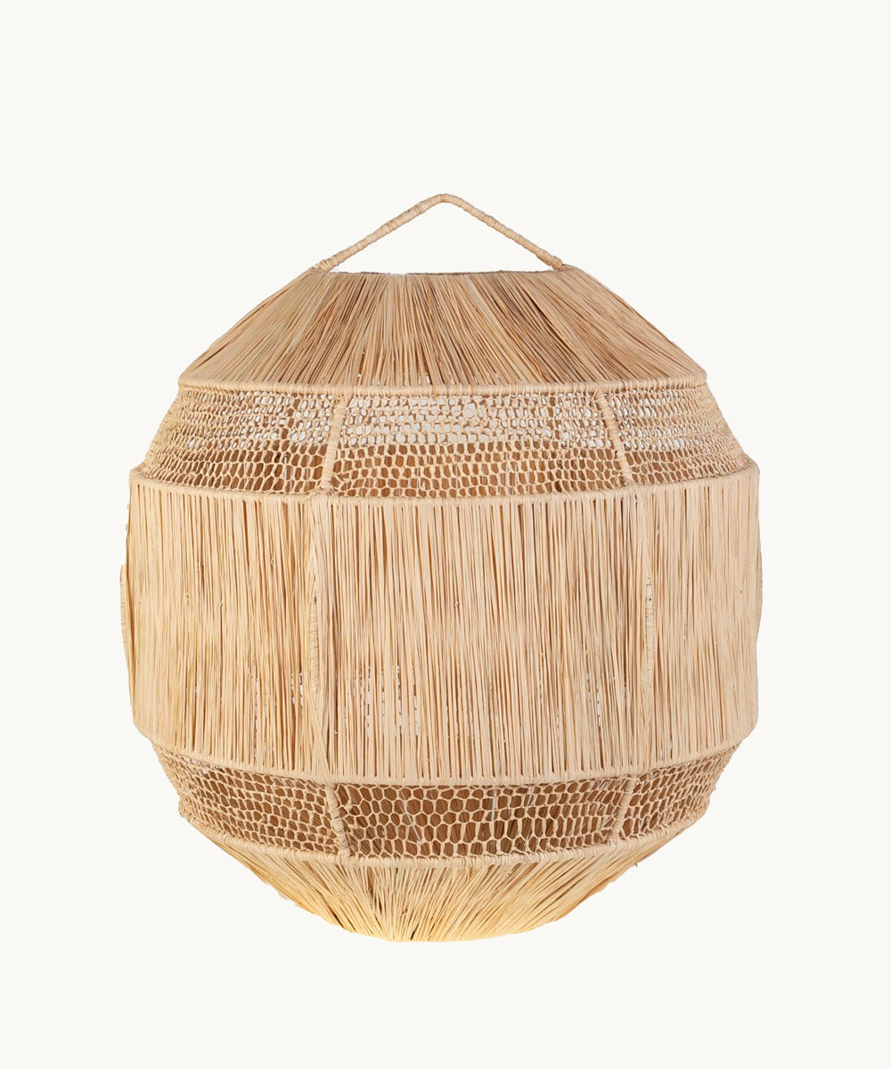 kbas-l-mpara-de-rafia-natural-50-cm-de-di-metro image 2