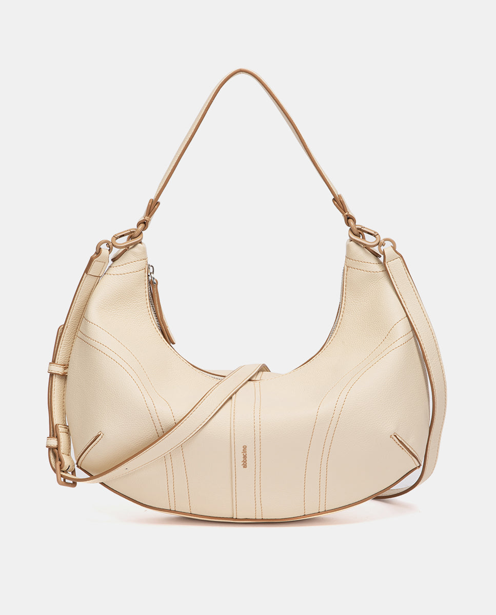 bolso-de-hombro-peque-o-beige-abbacino-de-materiales-reciclados image 4