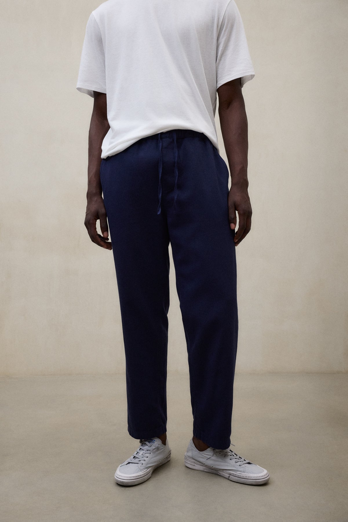 ecoalf-pantalones-gina-azul-marino-de-algod-n-org-nico-para-hombre image 2