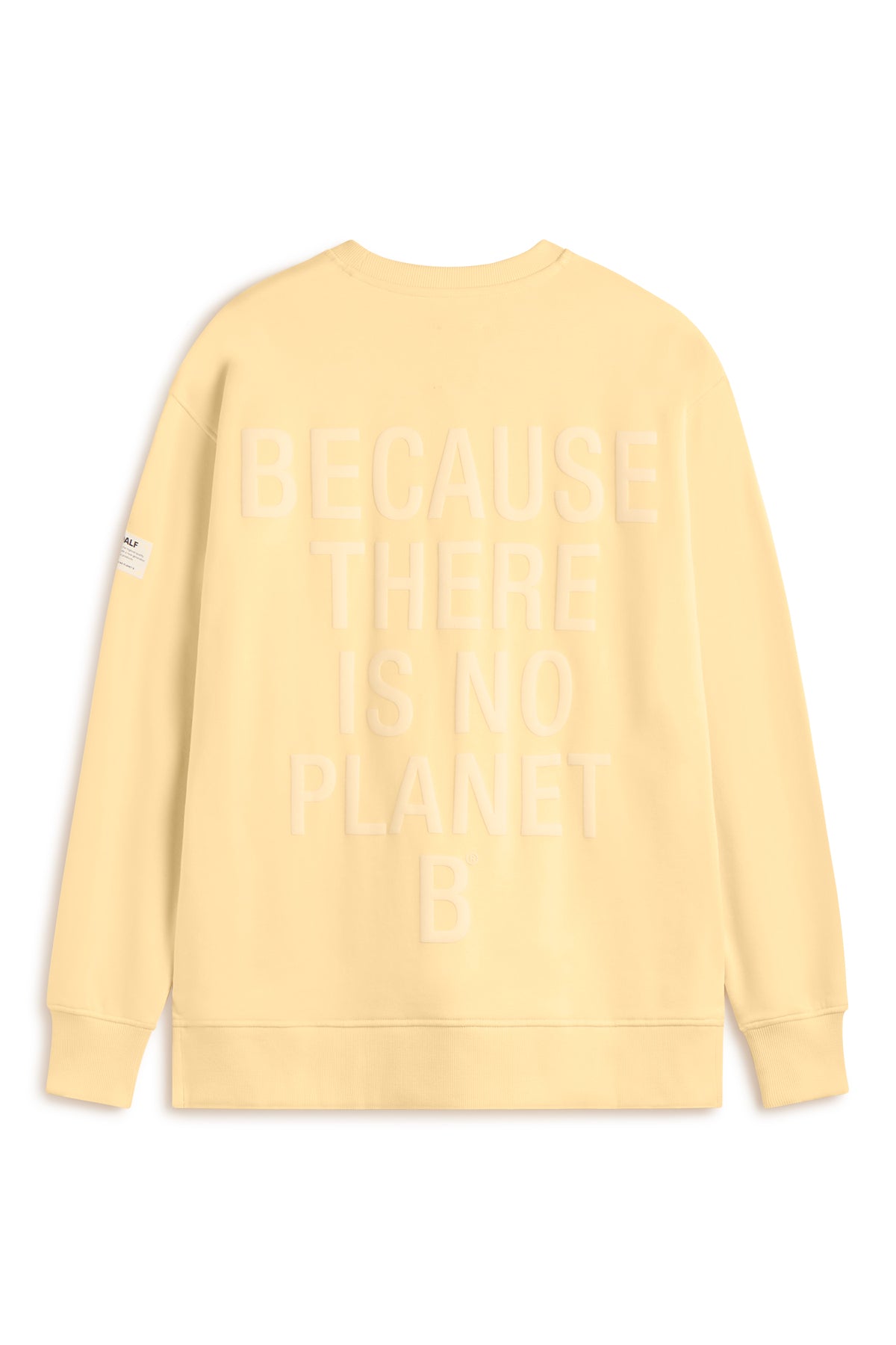 ecoalf-sudadera-storm-amarilla-50-algod-n-reciclado-estampado-puff image 5