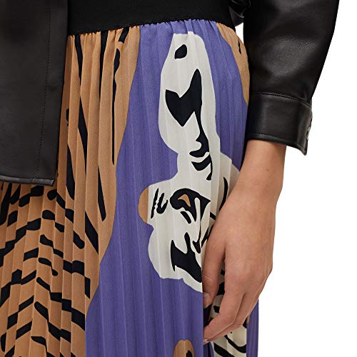 parfois-falda-plisada-estampado-animales-para-mujer image 8