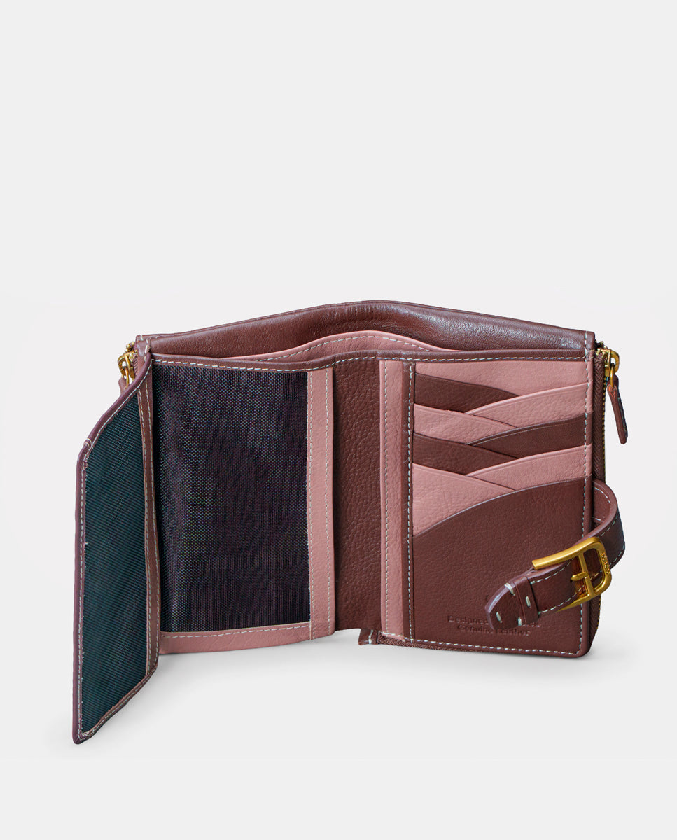 abbacino-cartera-mediana-mujer-piel-marr-n-herraje image 5