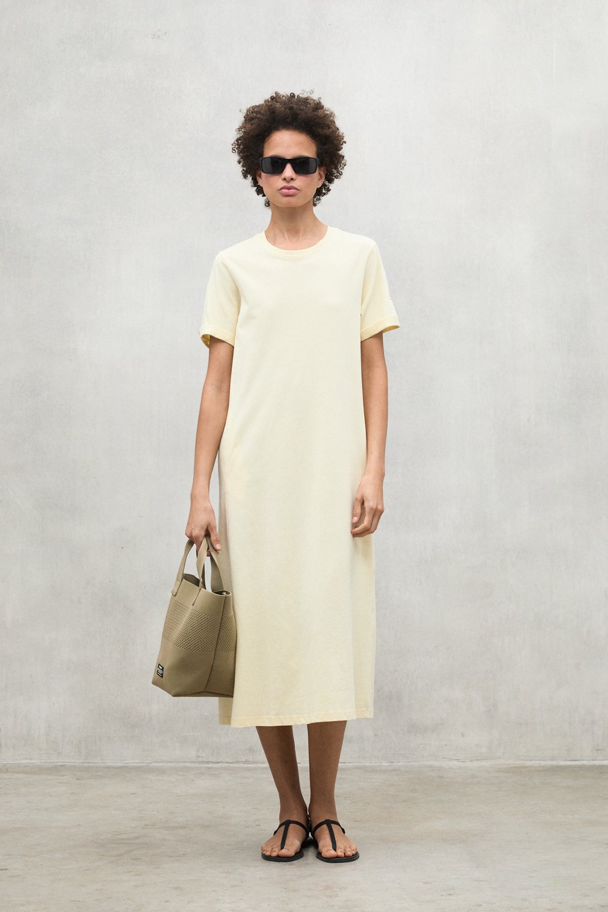 vestido-ecoalf-argento-amarillo-de-algod-n-org-nico-y-reciclado-para-mujer image 3