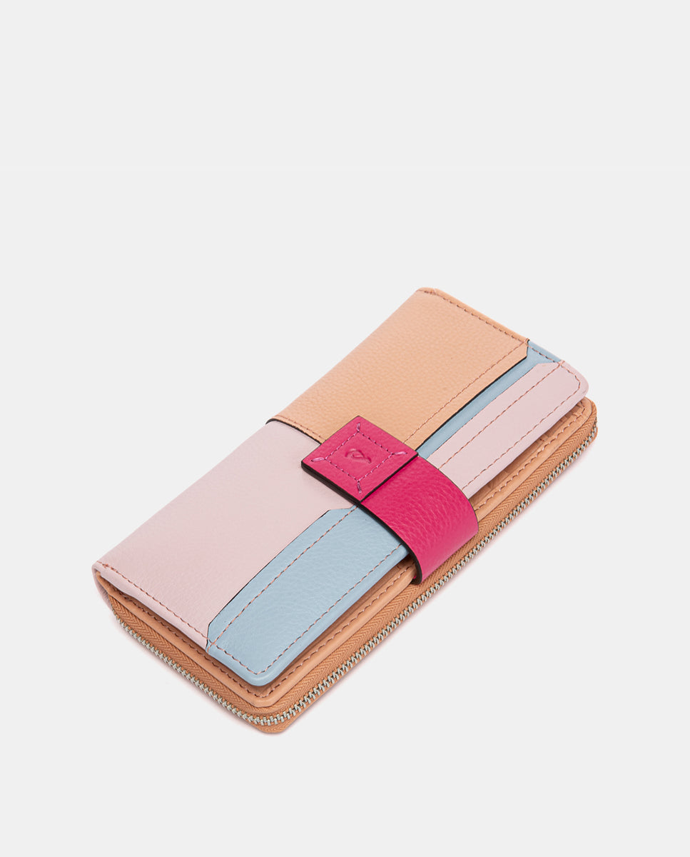 abbacino-cartera-grande-de-piel-vacuna-fucsia-patchwork image 5