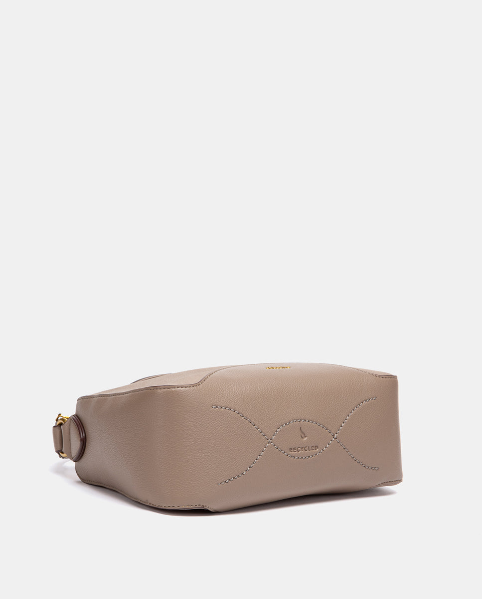 abbacino-bandolera-beige-reciclada-mujer image 5