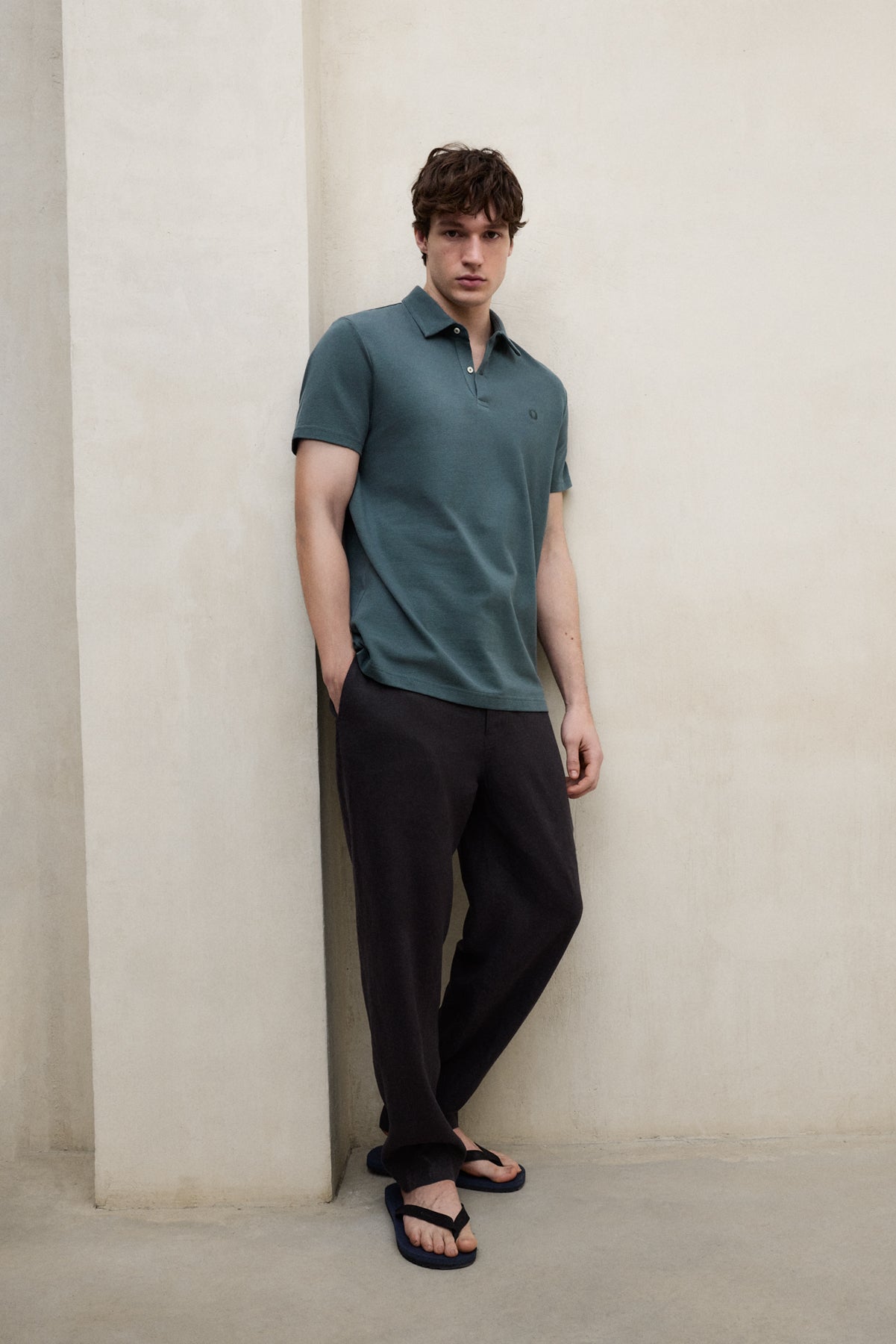 ecoalf-polo-simon-verde-de-algod-n-reciclado-para-hombre image 5