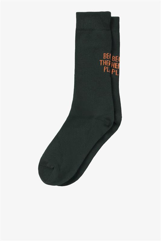 calcetines-ecoalf-broad-verde-unisex-42-algod-n-reciclado-hechos-en-espa-a image 2