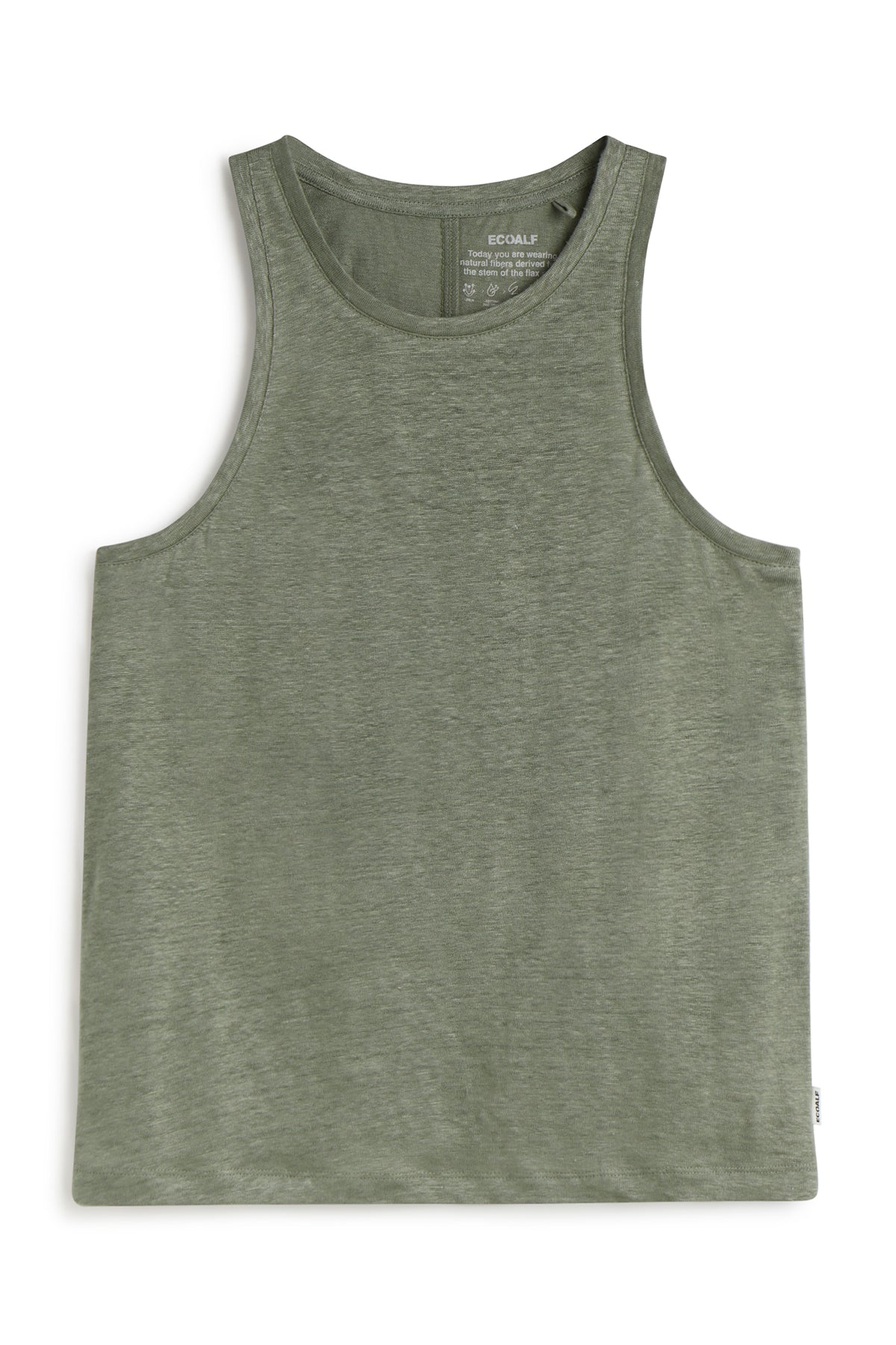 ecoalf-camiseta-halden-khaki-de-mujer image 6