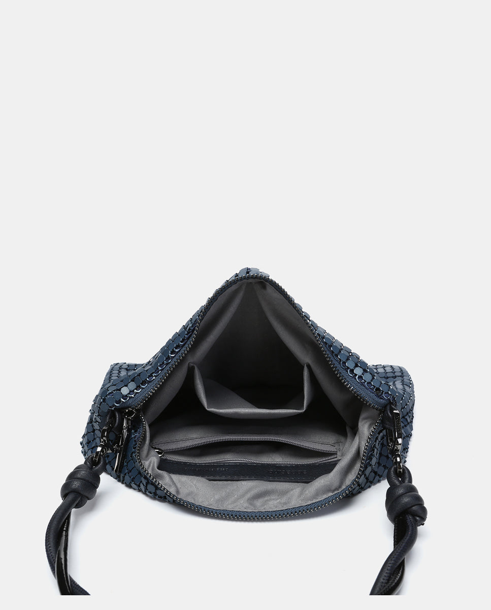 abbacino-bolso-de-hombro-fiesta-azul-en-malla-met-lica image 5