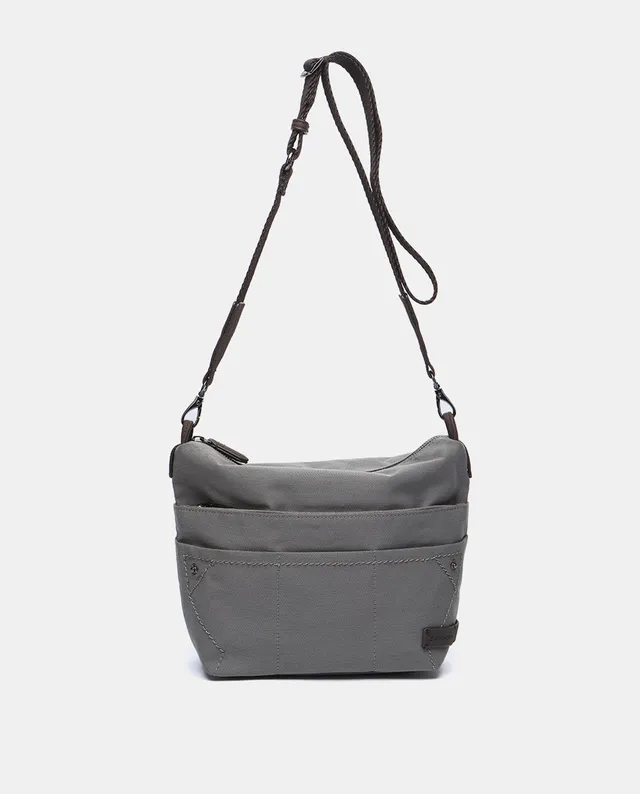 abbacino-organizador-para-bolso-gris-reciclado-bandolera-2-en-1 image 1
