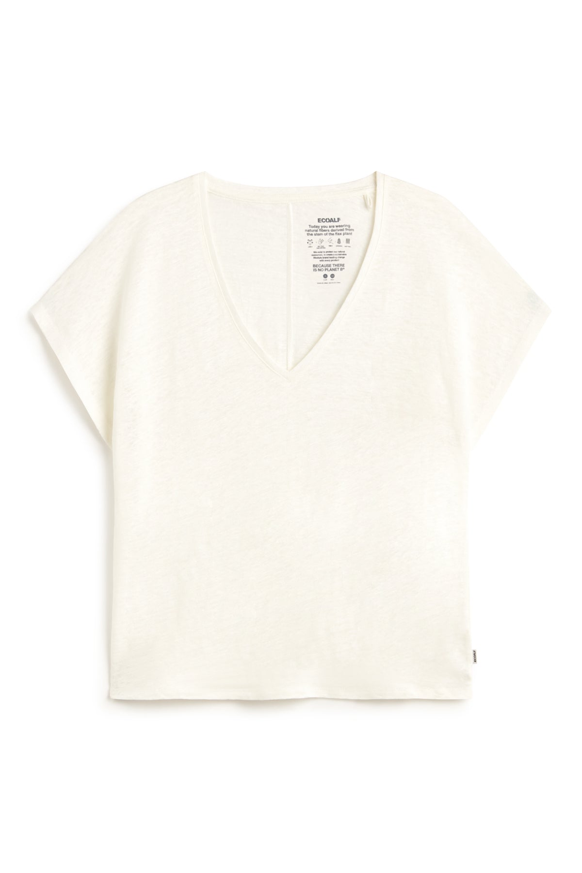 camiseta-arendal-blanca-de-mujer-ecoalf image 5