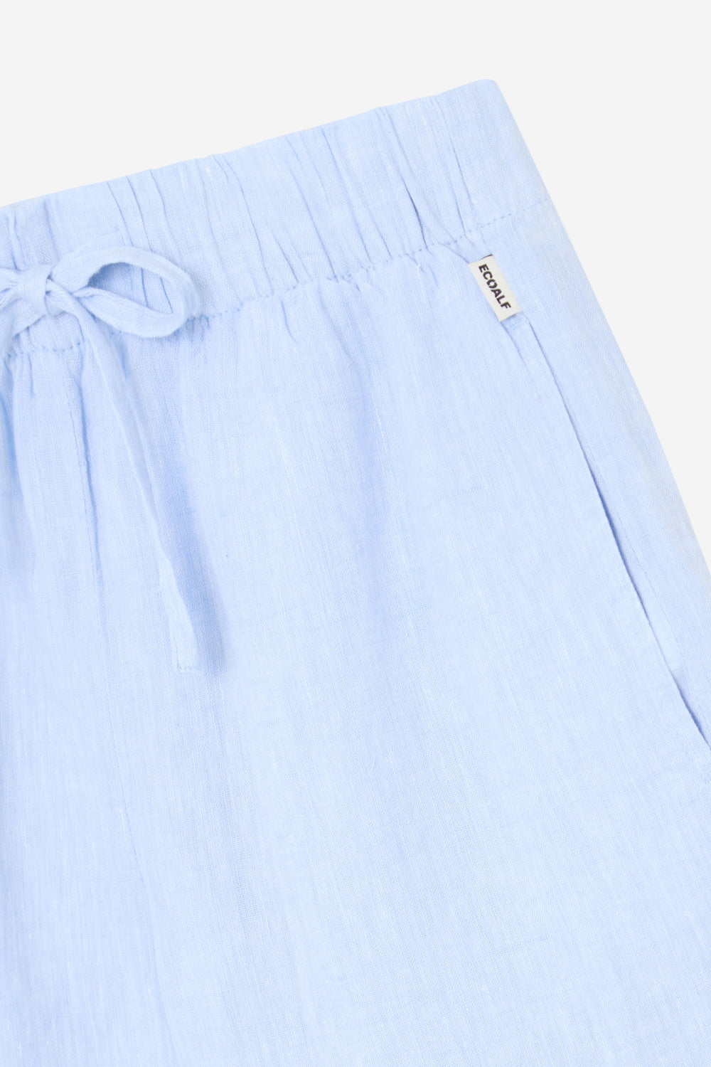 ecoalf-eras-shorts-mujer-lino-azul-claro image 3