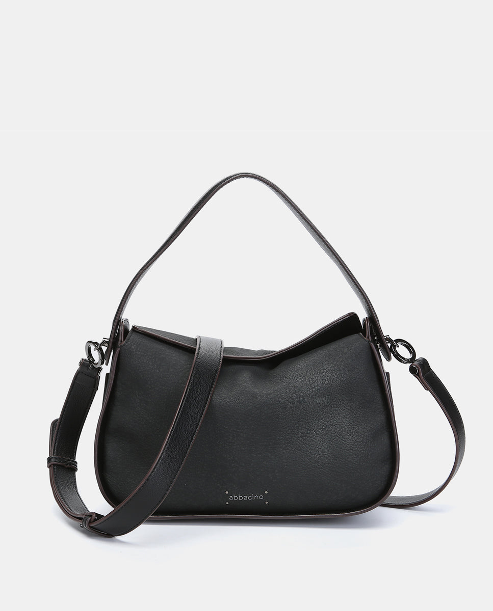bolso-de-hombro-peque-o-abbacino-reciclado-negro image 1