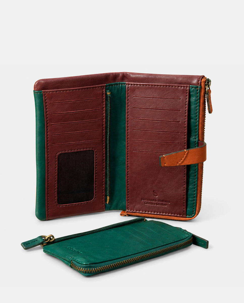 abbacino-cartera-grande-mujer-piel-cognac-con-monedero image 7