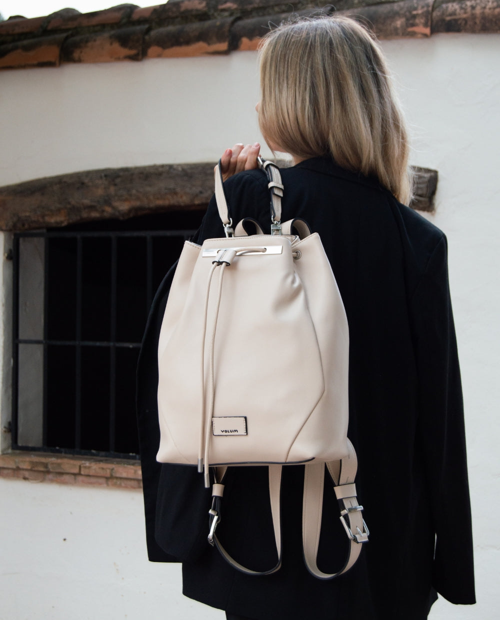 kbas-mochila-de-piel-sint-tica-urban-belcanto-color-beige image 2