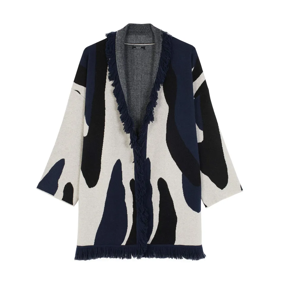 parfois-chaqueta-de-punto-estampado-animal-mujer image 1