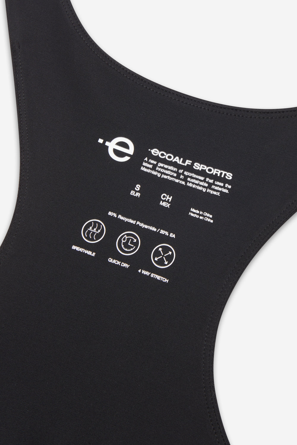 top-lucia-negro-ecoalf-para-mujer image 8
