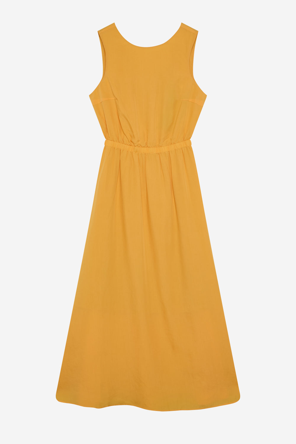 vestido-ecoalf-vittoria-naranja-de-tencel-lyocell-para-mujer image 8