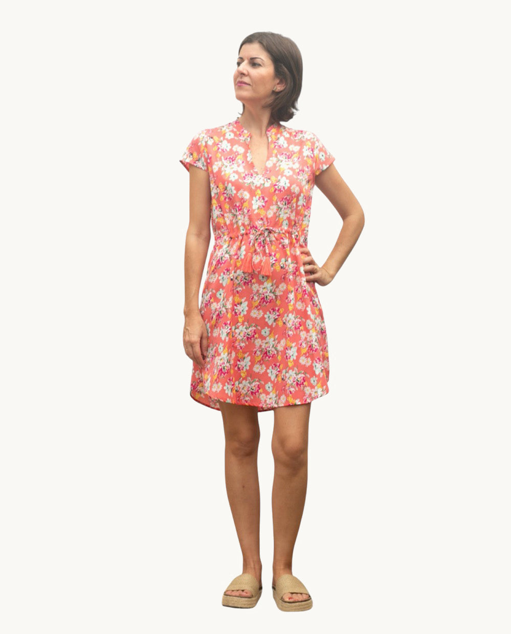 vestido-kbas-polycrepe-ligero-fluido-y-favorecedor image 2