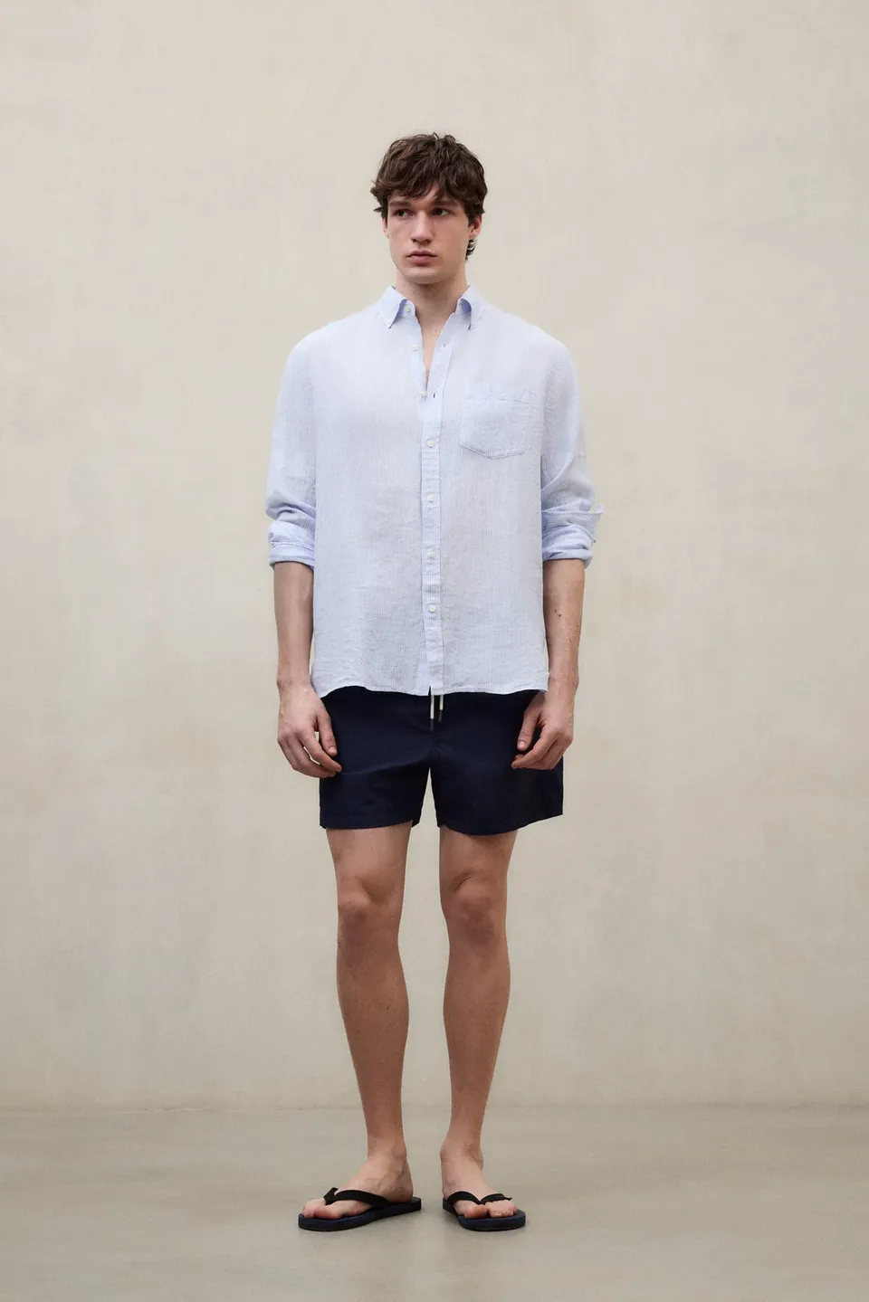 traje-de-ba-o-biarritz-de-ecoalf-para-hombre-azul-marino-secado-r-pido image 1