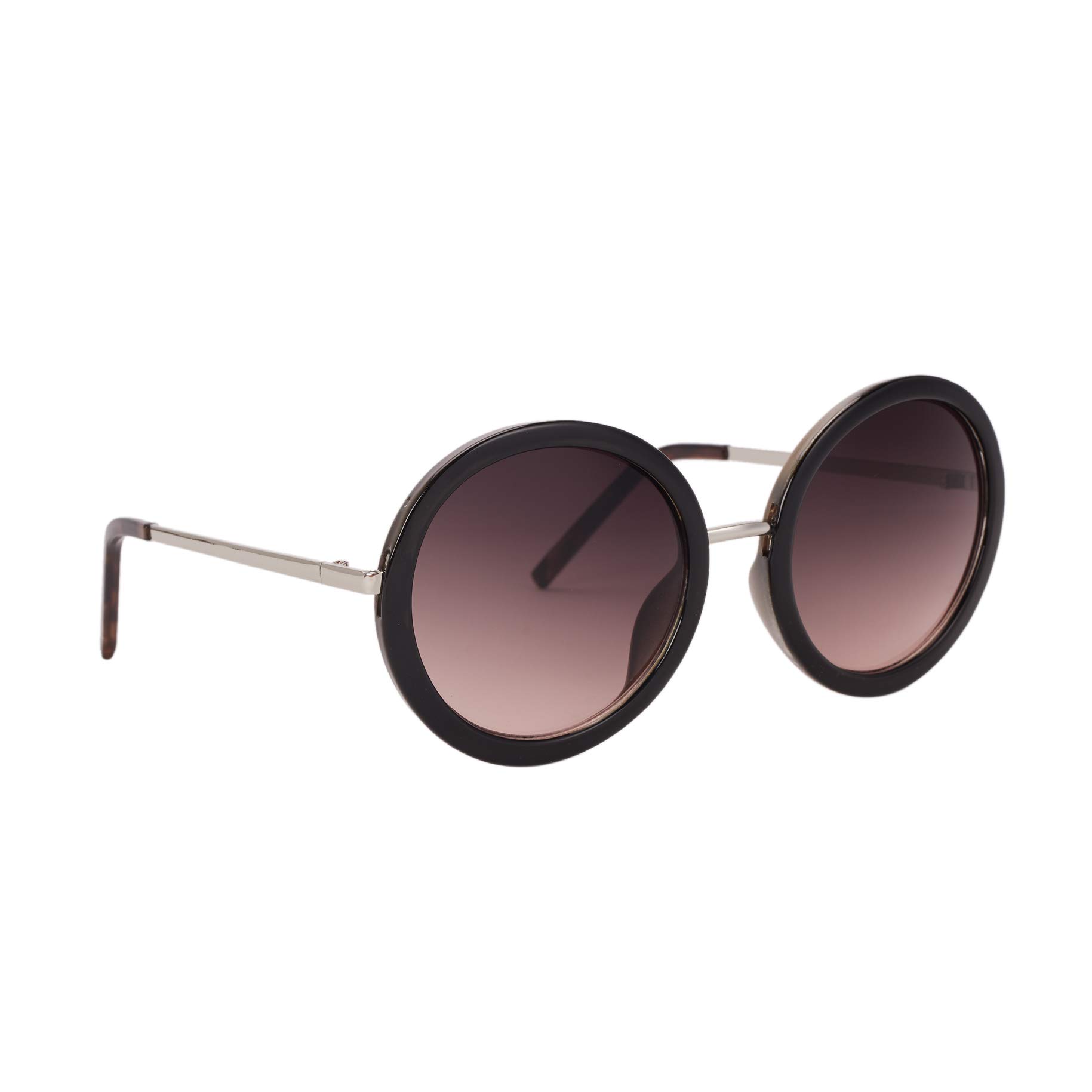 parfois-gafas-de-sol-de-pasta-redondas-negras-mujer image 2