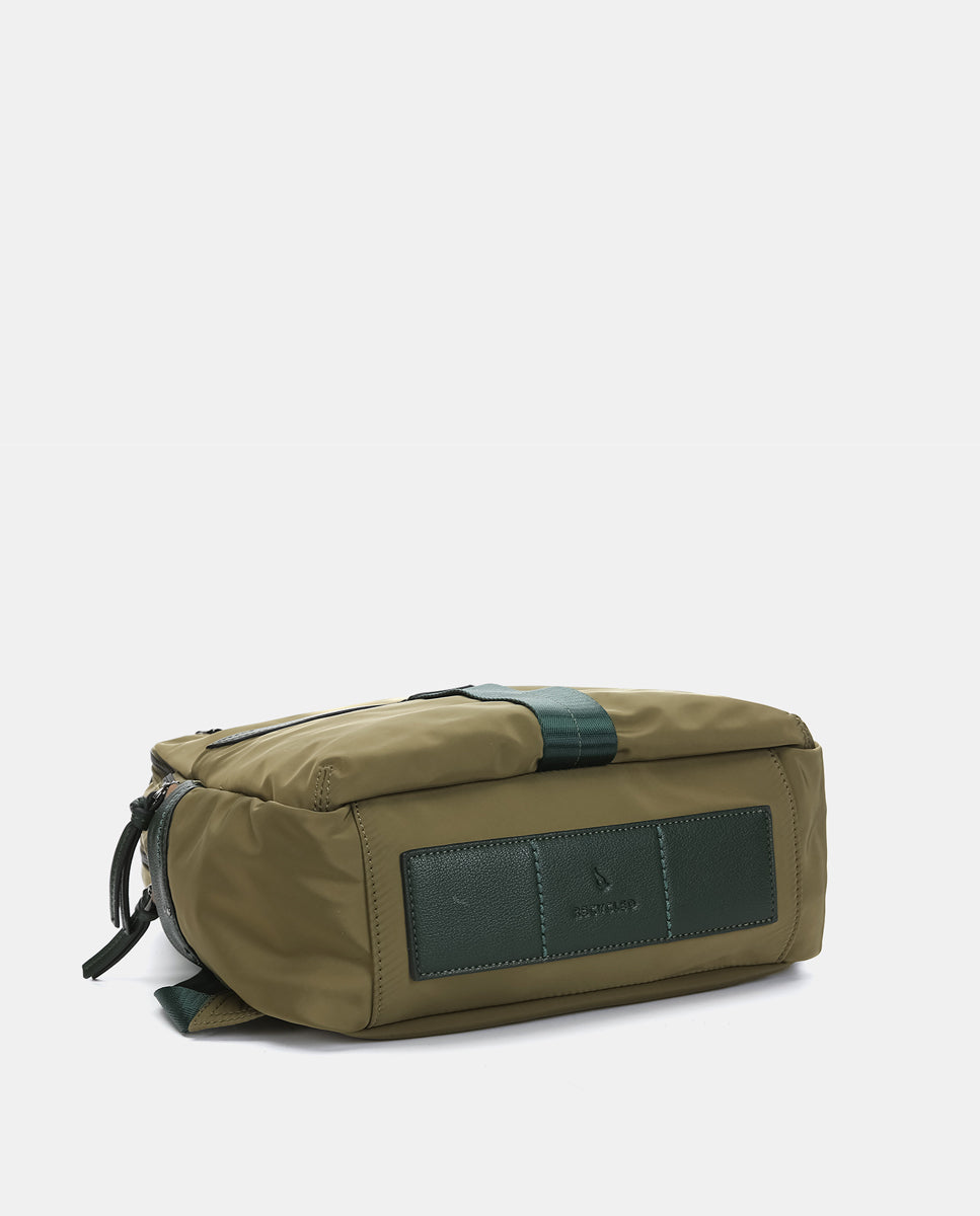 abbacino-mochila-mujer-tejido-reciclado-verde-sport image 4