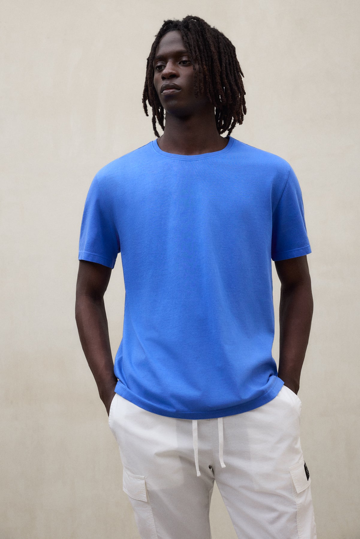 camiseta-ecoalf-vent-de-algod-n-reciclado-para-hombre-en-azul image 2