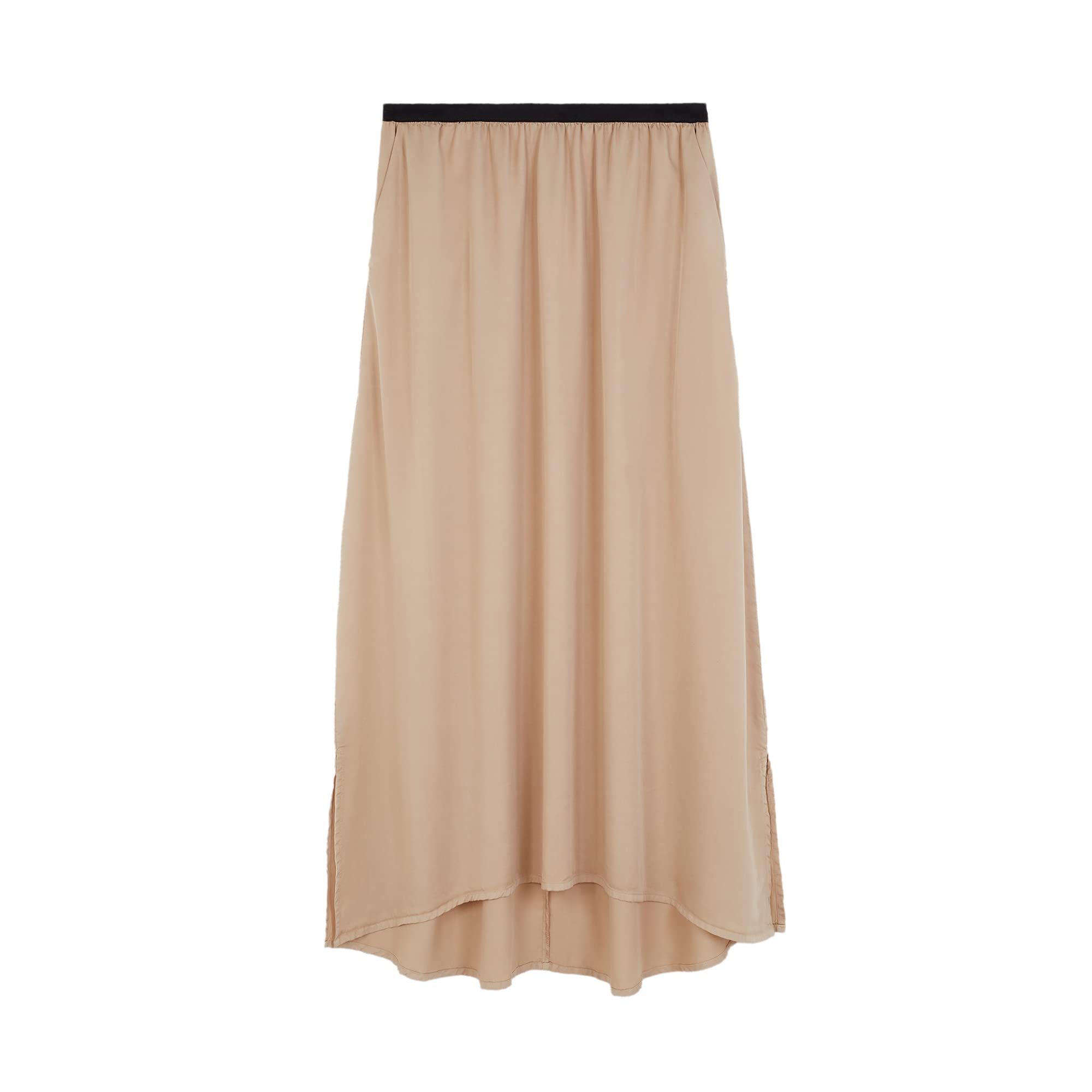 parfois-falda-con-cintura-el-stica-limited-edition-tejido-crudo-mujer image 1