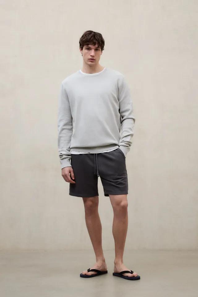 shorts-bosa-gris-oscuro-ecoalf-100-algod-n-reciclado-fit-regular image 1