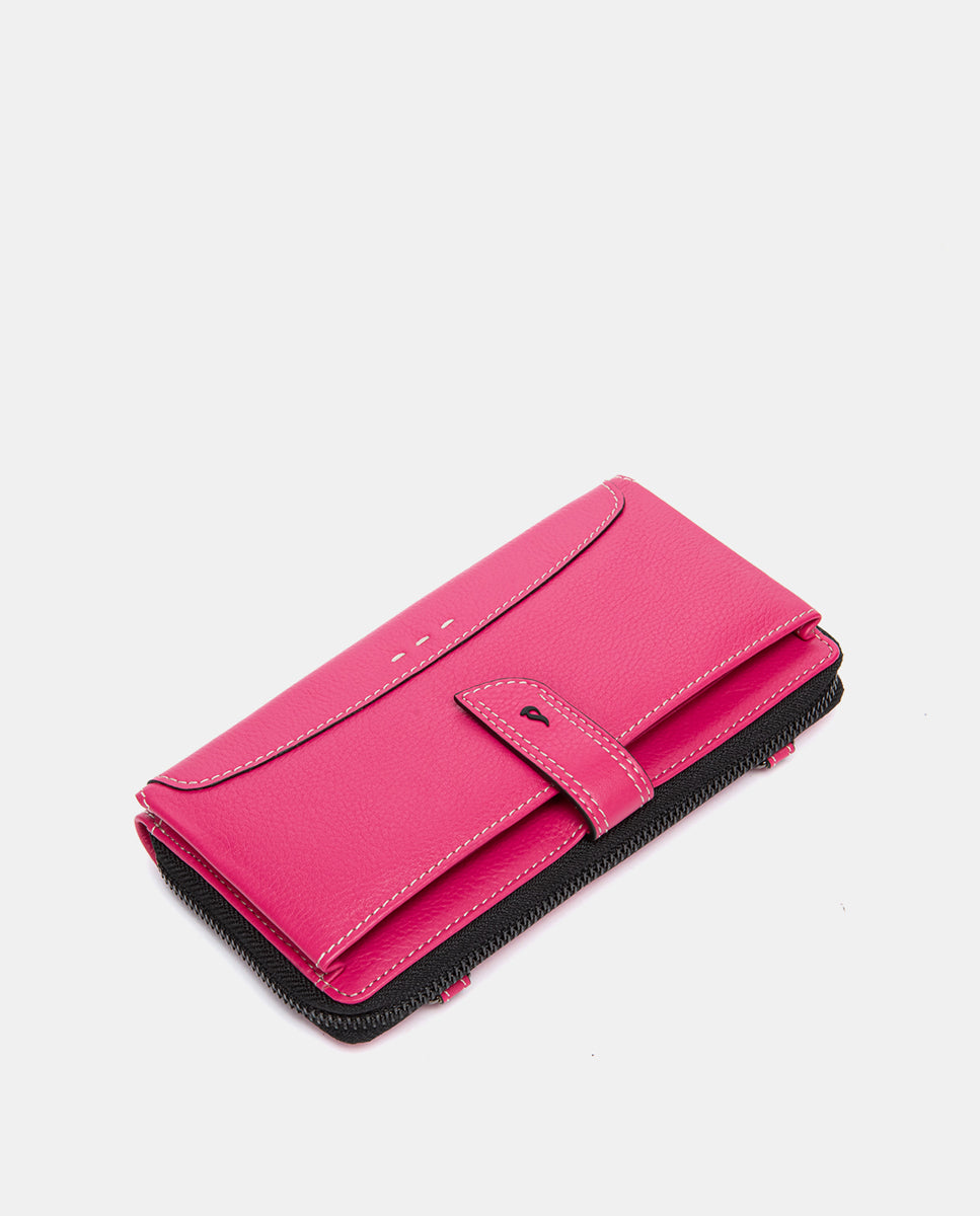 cartera-grande-abbacino-piel-fucsia-mujer image 6