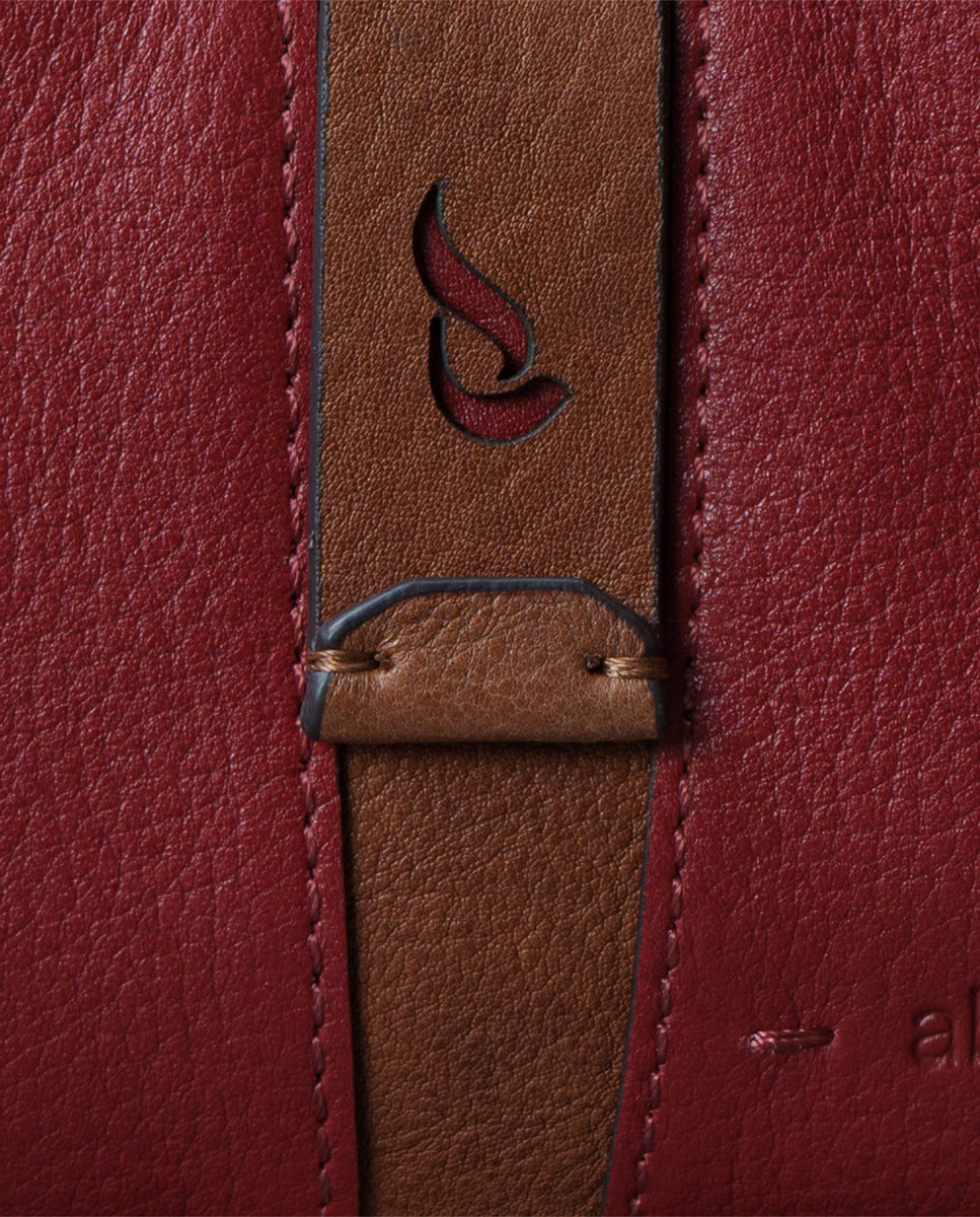 abbacino-cartera-mediana-de-mujer-en-piel-roja-3 image 8