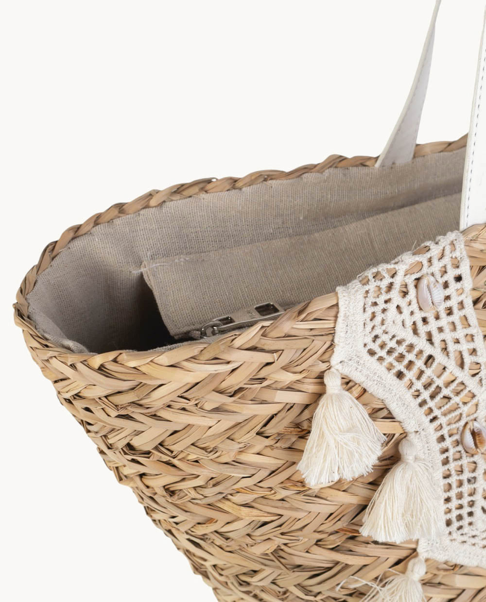 kbas-capazo-seagrass-con-cremallera-color-blanco-fibra-natural-y-cierre-seguro image 3