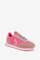 zapatilla-de-mujer-abbacino-de-ante-y-nylon-fucsia-con-dos-juegos-de-cordones image 5