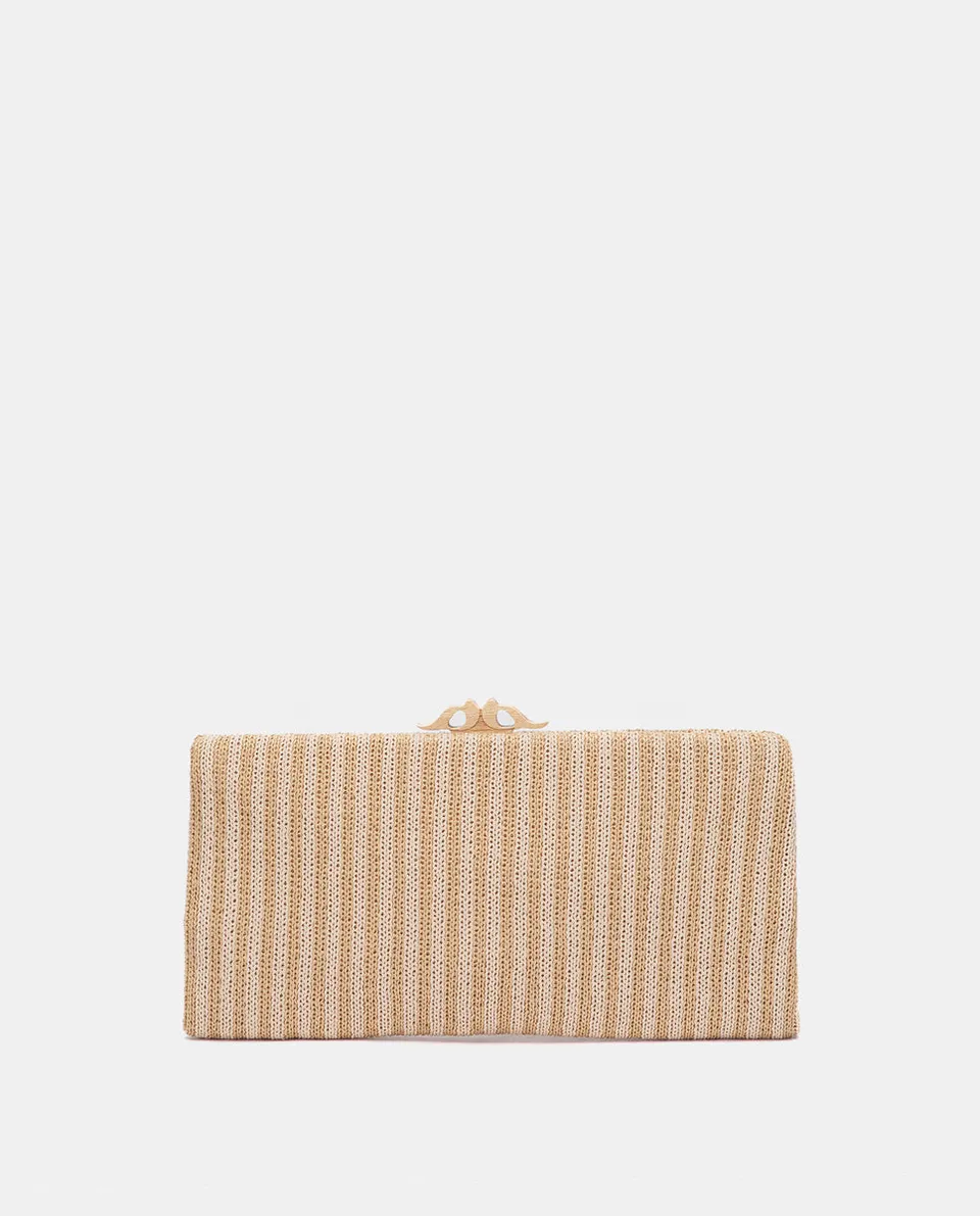 abbacino-clutch-de-fiesta-a-rayas-naranja image 1