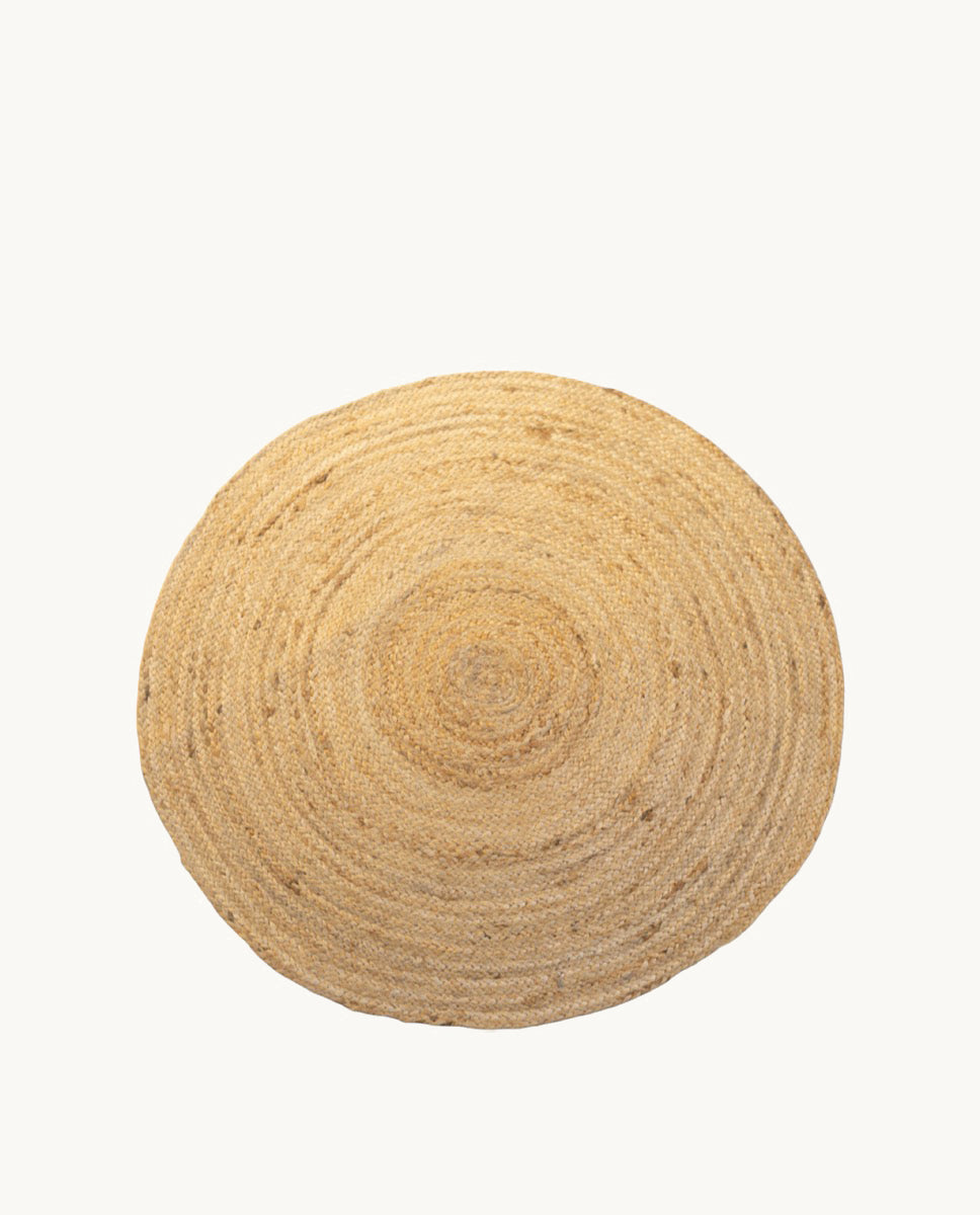 alfombra-redonda-de-yute-natural-kbas-90-cm-de-di-metro-100-yute image 1
