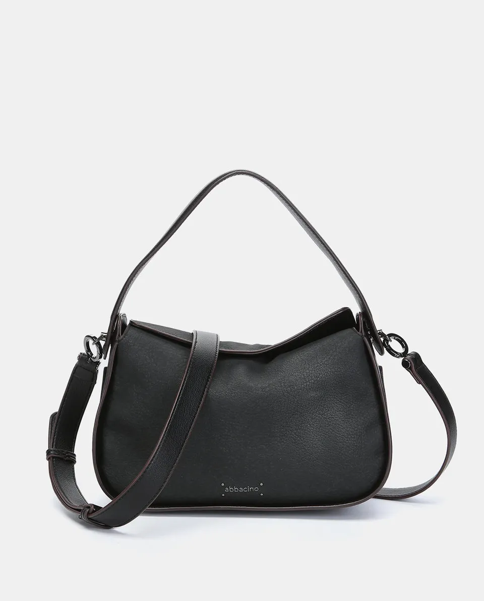 bolso-de-hombro-peque-o-abbacino-reciclado-negro image 1