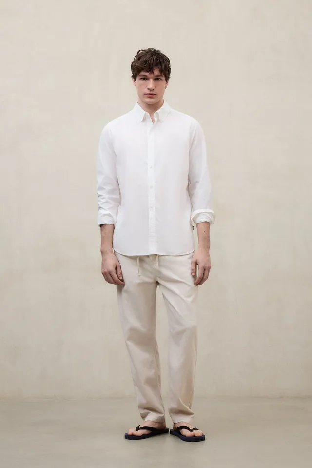 ecoalf-antejo-camisa-popel-n-blanca-hombre image 1