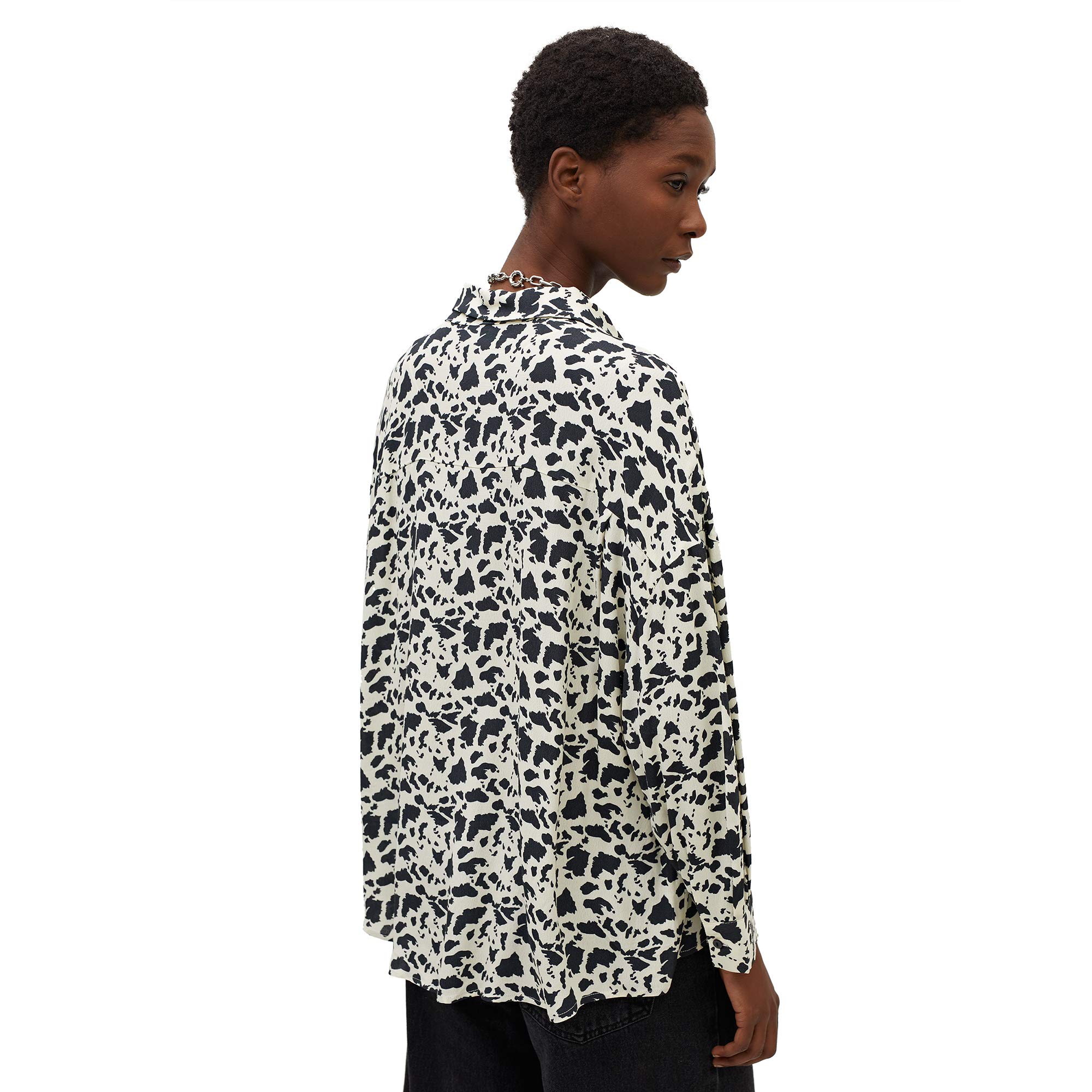 parfois-camisa-oversize-estampada-mujer image 5