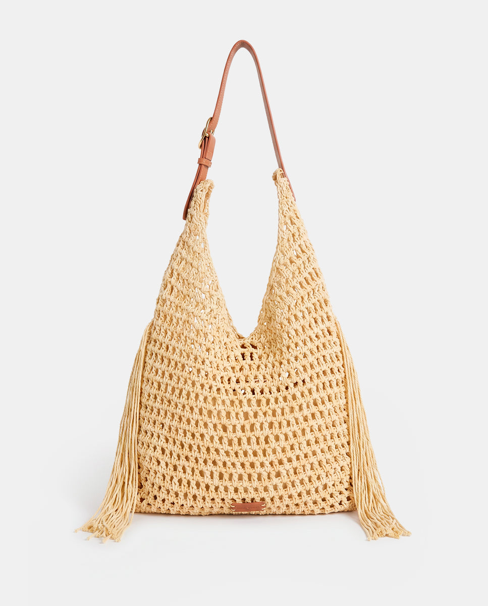 bolso-de-hombro-abbacino-mujer-macram-amarillo-boho image 2