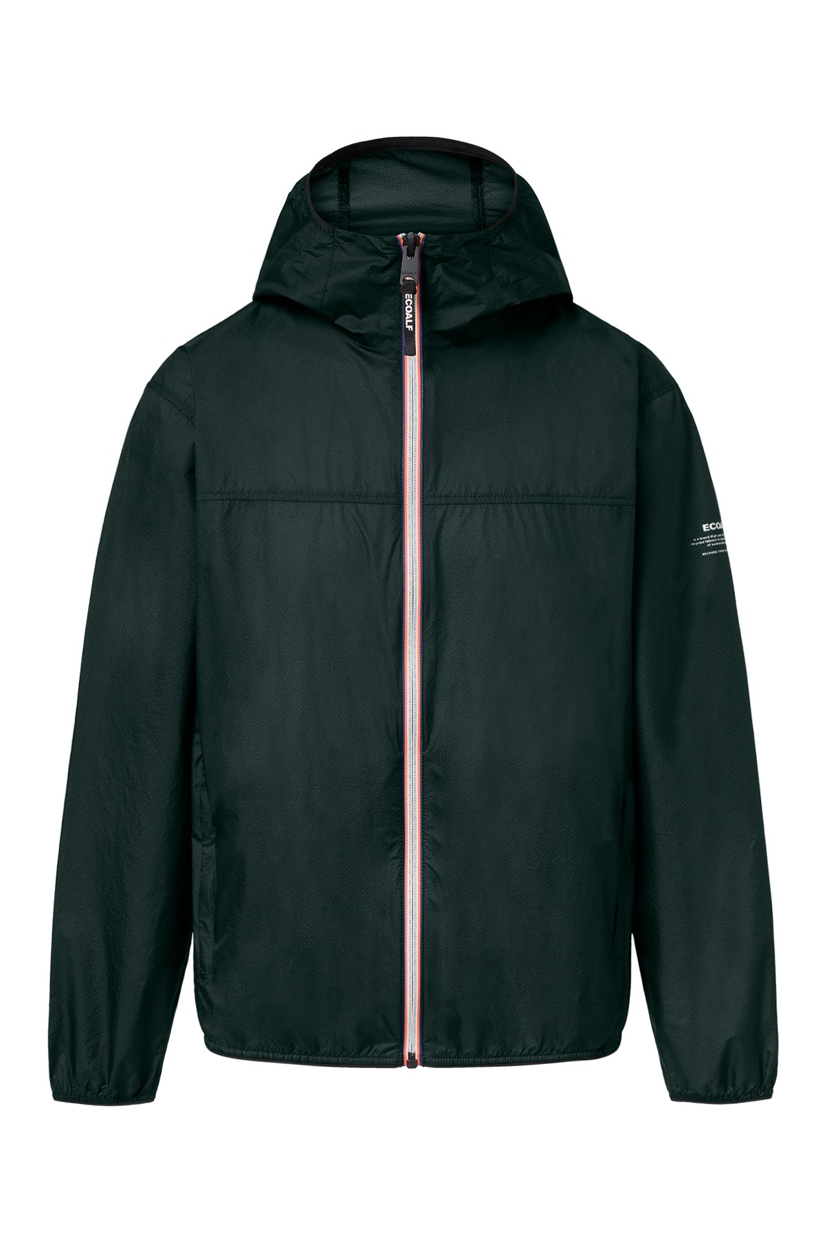 chaqueta-ecoalf-mori-verde-repelente-al-agua-poliamida-reciclada image 7