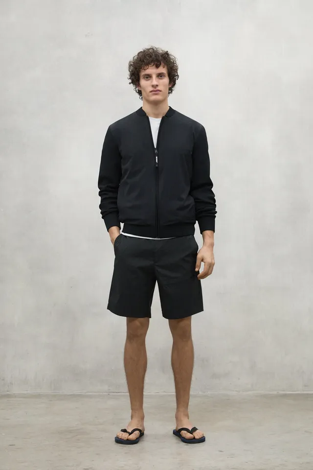 ecoalf-chaqueta-de-punto-kobus-negra-de-hombre image 1
