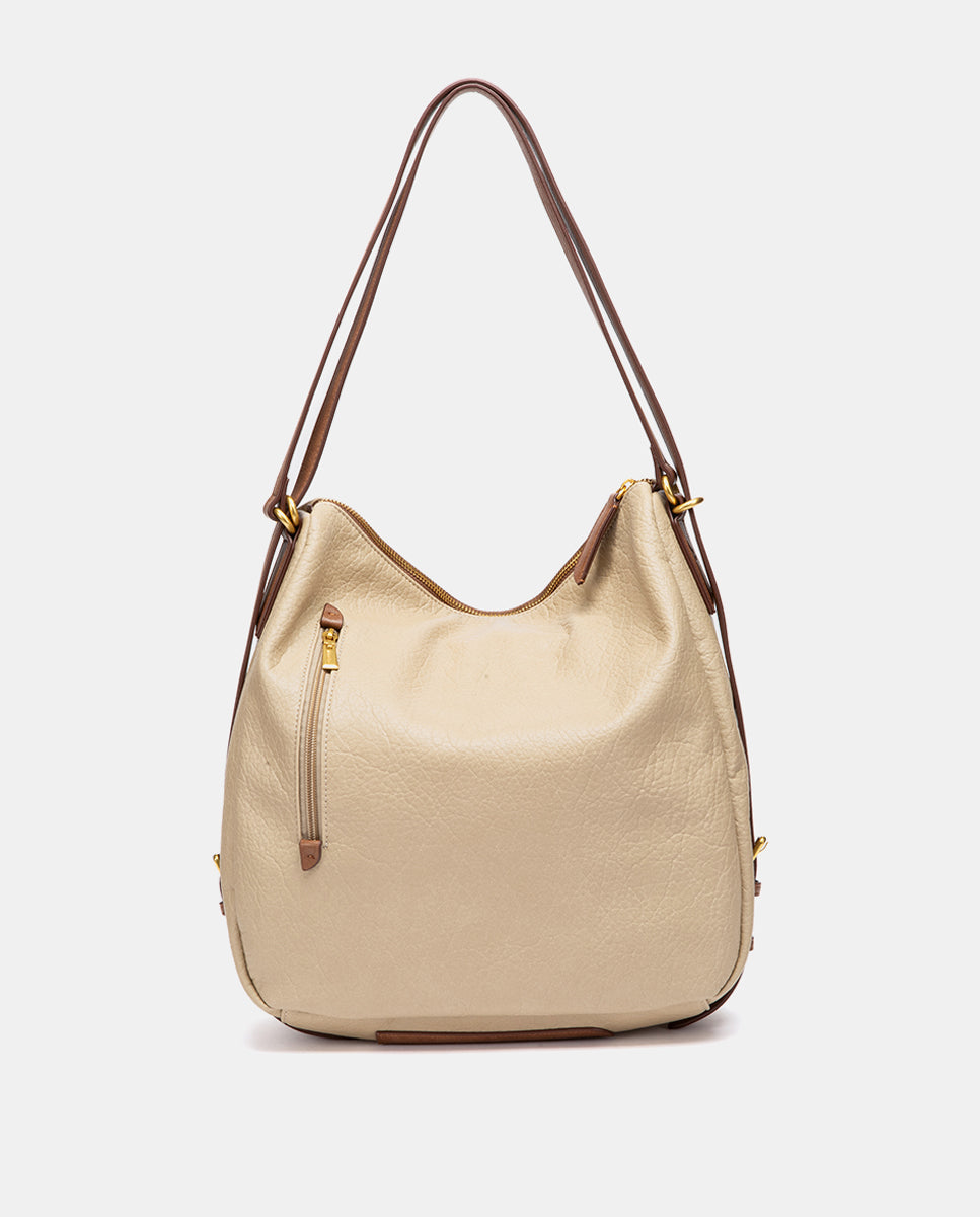 abbacino-bolso-multifuncional-reciclado-beige-2-en-1 image 3