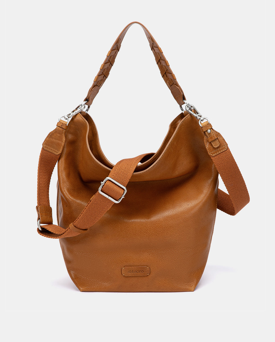 abbacino-bolso-de-hombro-hobo-piel-cognac-natural image 4
